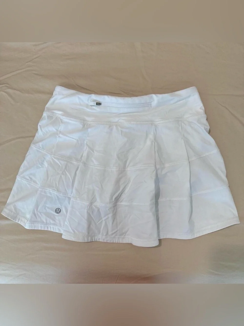 Lululemon Women’s White Athletic Skort - Lightweight Performance Skirt